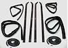 KD1002-10A Belt Weatherstrip, Window Channel & Door Seal Kit 1980-1993 Dodge Full Size Truck, Ramcharger & Plymouth Trailduster