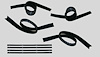 FC-KD1003A Belt Weatherstrip--Window Channel Kit, Front Upper & Division Bar Inner/Outer Driver & Passenger Side