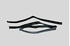 Glass Run Window Channel Kit 1968-1986 Jeep CJ & 1987-1995 Jeep Wrangler YJ - image 1