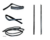 FC-KD1011 Belt, Channel, Seal Kit, Passenger Side for 1976-1986 Jeep CJ7, 1981-1986 Jeep Scrambler, 1987-1995 Jeep Wrangler - image 1