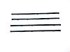 Window Belt Weatherstrip Kit 1961-1971 Dodge Full Size Truck - image 1