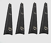 FC-KD2030 Belt Weatherstrip Kit, Front Inner/Outer Driver & Passenger Side for 1984-1991 Jeep Grand Wagoneer - image 1