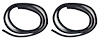 FC-KD3044 Door Seal Kit, Rear Driver & Passenger Side for 1998-2003 Dodge Durango - image 1
