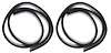 FC-KD3045 Door Seal Kit, Front Driver & Passenger Side On Body for 1997-2004 Dodge Dakota - image 1