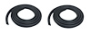 FC-KD3047 Door Seal Kit, Front Driver & Passenger Side On Body for 1999-2001 Jeep Cherokee, 1999-2004 Jeep Grand Cherokee - image 1