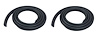 FC-KD3048 Door Seal Kit, Rear Driver & Passenger Side On Body for 1999-2001 Jeep Cherokee, 1999-2004 Jeep Grand Cherokee - image 1