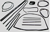 Complete Weatherstrip Kit 1968-1986 Jeep CJ