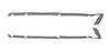 Hardtop Rear Side Seal Kit 2007-2017 Jeep Wrangler JK 4-Door & 2018 Jeep Wrangler JL 4-Door - image 1