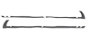 Hardtop Rear Side Seal Kit - image 1