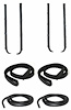 Belt Weatherstrip, Window Channel & Door Seal Kit 1980-1996 Ford Bronco - image 1