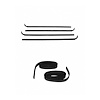 KF2023 Belt Weatherstrip Window Channel Kit for 1984-1988 Ford Bronco II, 1983-1988 Ford Ranger