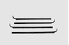 FC-KF2025 Belt Weatherstrip Kit, Inner/Outer Driver & Passenger Side for 1984-1988 Ford Bronco II, 1983-1988 Ford Ranger - image 1
