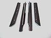 FC-KF2068 Quarter Window Belt Weatherstrip Kit, Inner/Outer Driver & Passenger Side for 1983-1993 Ford Mustang - image 1
