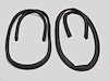FC-KF3006 Door Seal Kit, Driver & Passenger Side for 1979-1993 Ford Mustang - image 1