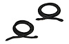 FC-KF3065 Door Seal Kit, Driver & Passenger Side for 1965-1966 Ford Mustang - image 1