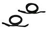 FC-KF3067 Door Seal Kit, Driver & Passenger Side for 1967-1968 Ford Mustang - image 1