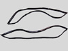 FC-KF4009 Window Seal Kit, Rear Side Driver & Passenger Side for 1980-1996 Ford Bronco - image 1
