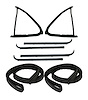 FC-KF4924 8 pc Belt Weatherstrip, Vent Window Seal,Window Channel Kit, Front Driver & Passenger Side - image 1