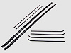 Belt Weatherstrip & Window Channel Kit 1964-1966 Chevy/GMC Full Size Truck - image 1