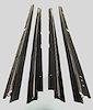 KG2074 Window Belt Weatherstrip Kit 1978-1987 Chevy El Camino,1978-1981 Pontiac Grand Am, LeMans