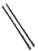 FC-KG2082 Belt Weatherstrip Kit, Inner Driver & Passenger Side for 1990-1996 Chevy Corvette - image 1