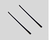 FC-KG2145 Belt Weatherstrip Kit, Outer Driver & Passenger Side for 1963-1964 Chevy Corvette - image 1