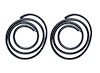 FC-KG3161 Front Door Opening Weatherstrip, Front Door Driver & Passenger Side Kit - image 1