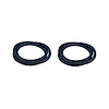 KG3186 Rear Door Seal Kit for 2015-2022 Chevy Colorado Crew Cab - image 1