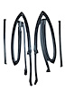 FC-KG4041 T-Top Side Seal & Surround Seal Kit, Driver & Passenger Side for 1982-1992 Chevy Camaro, 1982-1992 Pontiac Firebird - image 1