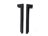 FC-KG4082 Side Window Rear Vertical Weatherstrip Kit, Latex, Side Window Rears for 1978-1982 Chevy Corvette - image 1
