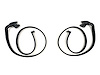 FC-KG4215 Bed Side Seals, Lower LH & RH Bed Side for Chevrolet Blazer, Chevrolet K5 Blazer, Chevrolet S10 Blazer, GMC Jimmy - image 1