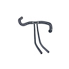 MCH1283 Curved Radiator Hose for 2000-2005 Ford Excursion, 1999-2004 Ford F-250, F-350, F-450, F-550, Replaces Dayco 72027 - image 1