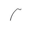MCH1938 Molded Heater Hose, Replaces Continental 64133 - image 1
