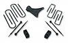 Lift Kit 4 in. Incl. Tracking Bar Bracket/Sway Bar Endlink Front and Rear/Blocks/U-Bolts/Brake Line Extension Kit/Hardware Bag - image 1