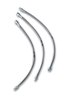 Stainless Steel Braided Brake Hose 2000-04 Ford F250/350 Super Duty - image 2