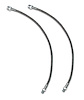 Stainless Steel Braided Brake Hose 1997-2000 Jeep Wrangler TJ - image 1