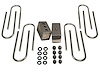 97096 2003-2013 Dodge Ram 2500 4wd (w/3.5in. or 4in. Rear axle)-4in. Rear Block/U-Bolt - image 1