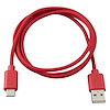 AXUSBC-RD USB Type C Cable, 3 ft., Red - image 1