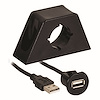 AXUSBE-6 USB Extension Cable, 6 ft., w/Mount - image 1