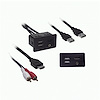 AXUSB-GM6 USB/AUX/HDMI Knockout Replacement Panel, For GM 2014-2017 - image 1