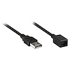 AXUSB-SUB2 USB Adaptor, Black - image 1