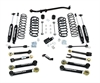 Suspension Lift System; 4 in. Lift; Incl. Shocks/Upr/LwrFlexArms/FrAdjTrackBar/FrSwayBarDscnts/RrSwa - image 1
