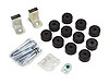 Body Lift Kit 1 in. Lift Incl. HD Spacers/Radiator Brkt/Shift Linkage Brkt/Hdwr Synthetic - image 1