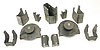 Axle Bracket Kit Rear Incl. Upper/Lower Arm Brackets Spring Pads Shock Mounts Swaybar Mount Trackbar Mount - image 1