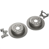 Jeep Wrangler JK/JKU Rear Performance Big Slotted Rotor Kit - image 1