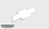 Billet Bolt-On Bowtie w/Border Emblem 2007-2013 Chevy Silverado 1500 - image 1