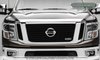 Nissan Titan Billet Grille Insert/Bolt On - 3 Pc Black Powder Coated - image 3