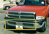 Billet Bumper Grille Bolt-On Insert 1994-2001 Dodge Ram - image 1
