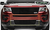Ford Explorer Bumper Billet Grille Insert 2pcs Insert All Black - image 1