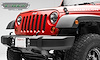 Sport Series Formed Mesh Grille Installs behind factory grille - Black. Use with Mopar Hood Lock #82 - image 1